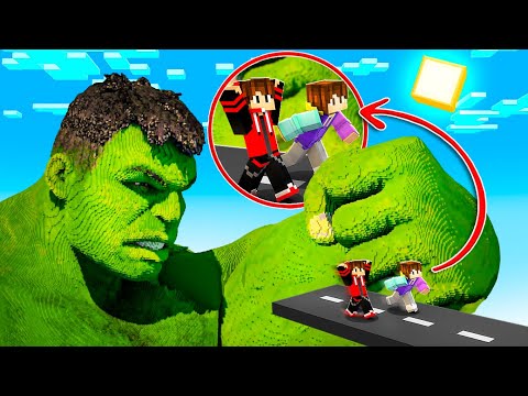 Going Inside The Hardest HULK Base In Minecraft !!!