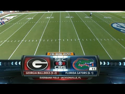 Georgia Bulldogs vs Florida Gators 31/10/2015 Week 9 College Football 2015