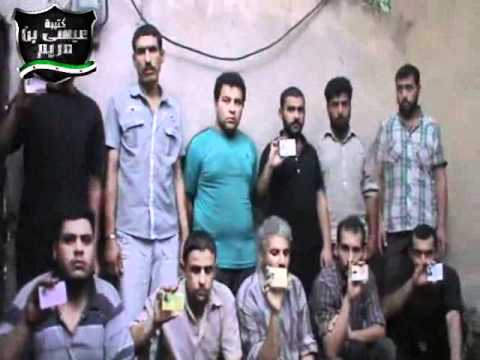 القبض على عدد من جنود النظام من قبل كتيبة عيسى بن مريم بعد السيطرة على الكتيبة 618 في منطقة الأشعري في ريف دمشق