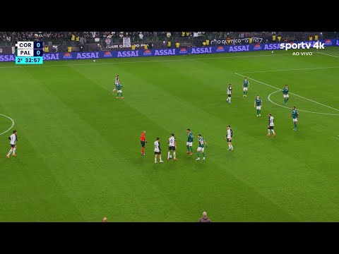 CORINTHIANS 1 x 0 PALMEIRAS - GOLS EM 4K [HDR] - COPA DO BRASIL 2025 - SPORTV 4K