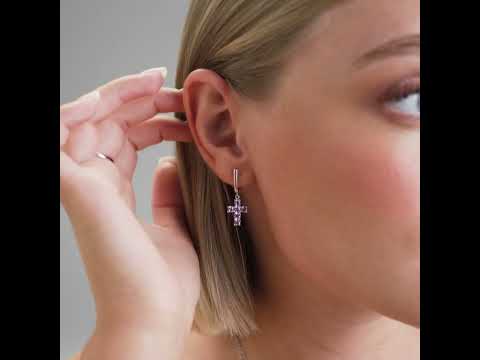 Elegantní stříbrný přívěsek Fancy Magic Purple FMP19