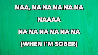 Blink 182 - Sober (Full Song Lyrics)
