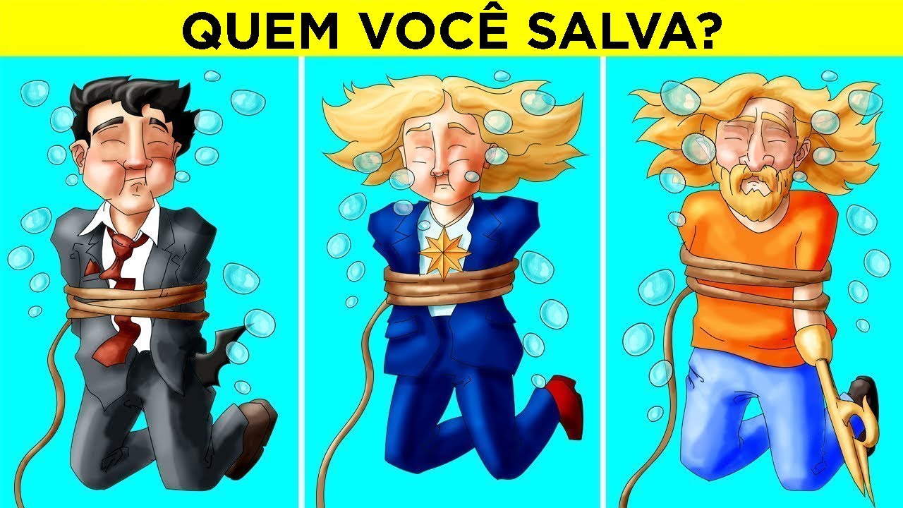 Enigmas Que Só Verdadeiros Super-Heróis Conseguem Resolver Para Salvar O Dia