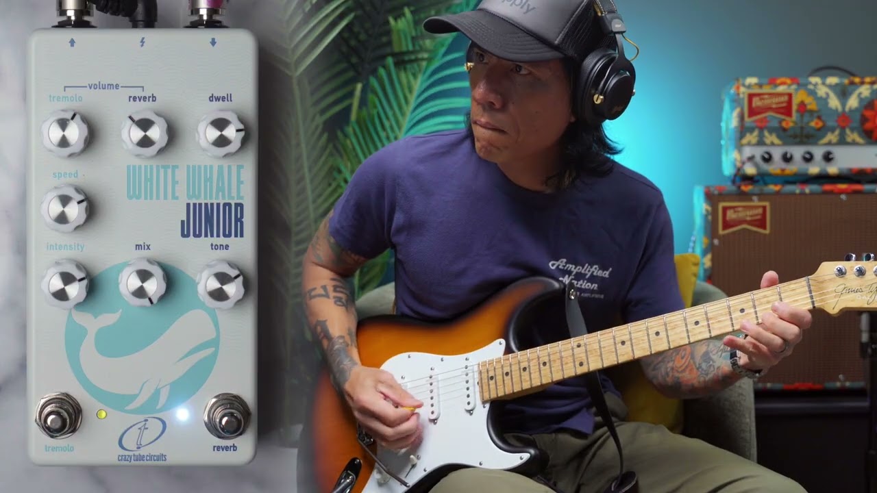 Crazy Tube Circuits White Whale Jr. | Real Spring Reverb + Tremolo - YouTube