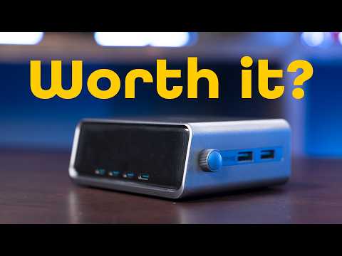 Anker Prime Charging Station, 250W 6-Port GaN USB C Charger, 2.26" LCD Smart Display Control, Compatible with iPhone, Galaxy, MacBook, Dell for Home Office, Gaming Desk Accessories video review thumbnail