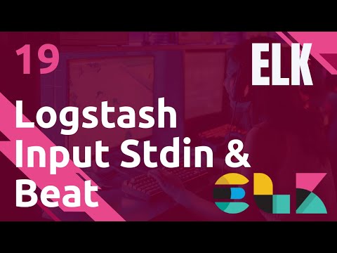 ELK 19 LOGSTASH INPUT PLUGIN STDIN ET BEAT
