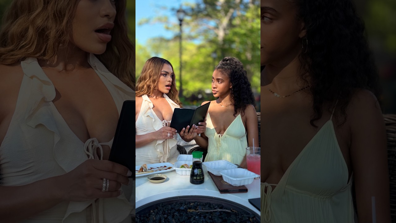 When Honeypot checks Shayla for expecting her to pay the tab!