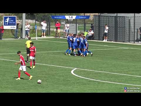 EnBW-Oberliga B-Junioren 21/22 - Karlsruher SC 2 - SC Freiburg 2 - 57 min 1:0 Jannis Heede