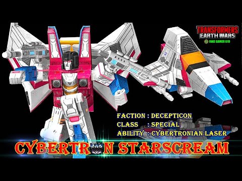 CYBERTRON STARSCREAM - TRANSFORMERS: EARTH WARS | Gameplay