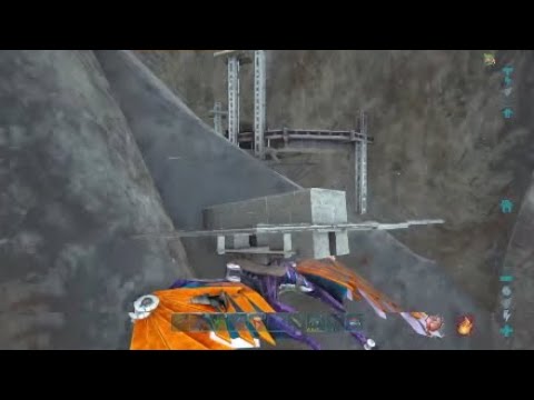 Giga fight in Rag server and raid TP| Ark Small Tribes