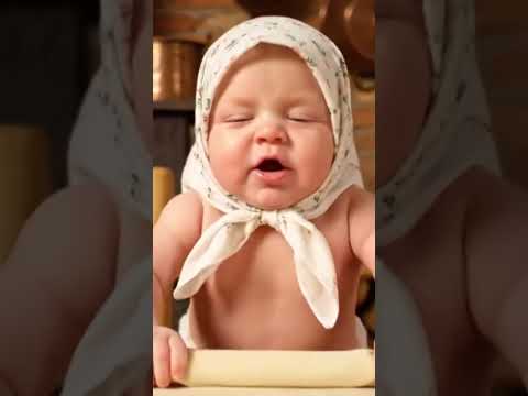 Ova beba radi najbolji burek od sira🥰🥰 #balkan #baby #croata #funny