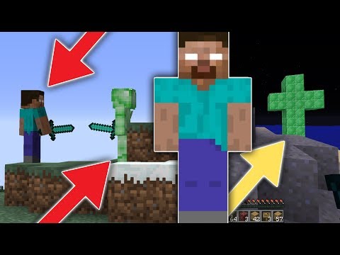 HEROBRINE UCCIDE GREEN STEVE NEL MIO MONDO! Minecraft ITA Seed
