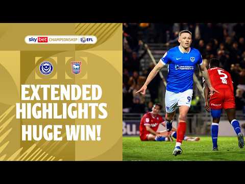  FC  Portsmouth 2-0 FC  Ipswich Town 