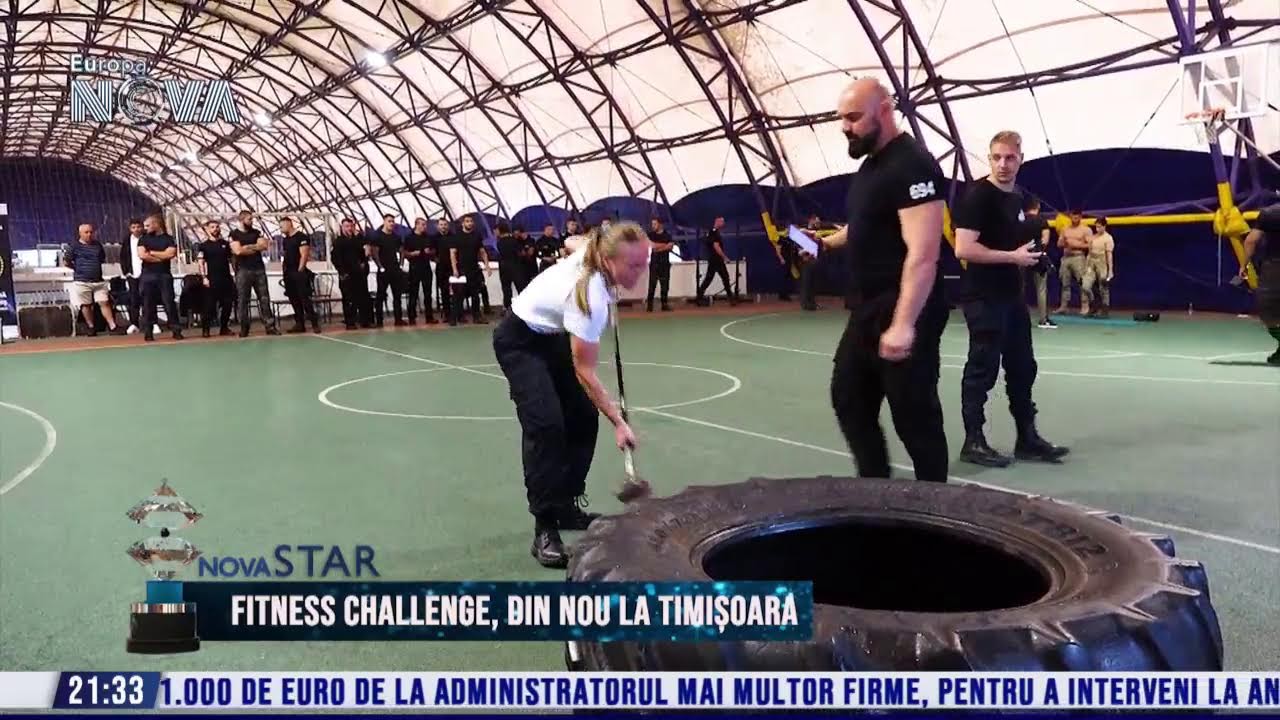 FITNESS CHALLENGE, DIN NOU LA TIMIȘOARA - Nova Star cu Andrei Brînași