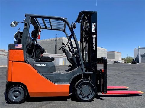 TOYOTA 8-series 8FGC35U-BCS 8,000lb LP (Propane) #0453 - Forklift for Sale