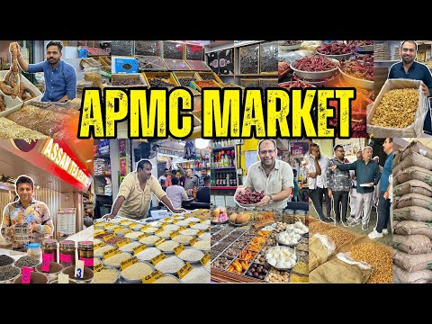वाशी APMC MARKET Mumbai | India's Biggest Wholesale Market | apmc market tour | Shopping Vlog