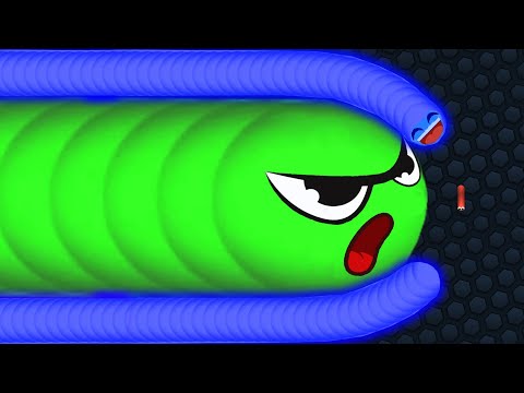 Slither.io BEST TINY TROLL SNAKE vs GIANT PRO SNAKES Slitherio Gameplay