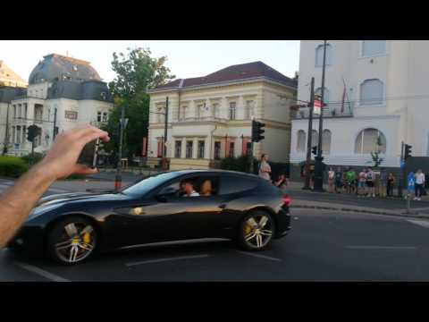 Ferrari 488 gtb ferrari ff lexus rcf rev gumball 3000 hungary