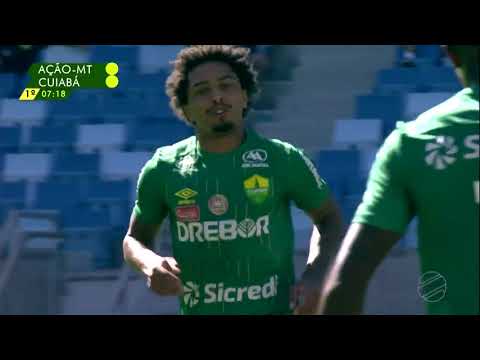 Campeonato Matogrossense 2021 - 1º jogo da semifinal (Ação 0 x 2 Cuiabá) - Completo TVCA