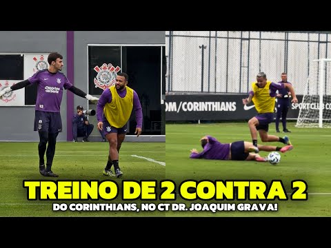 TREINO INTENSO ENTRE OS JOGADORES DO CORINTHIANS! (DOIS x DOIS)