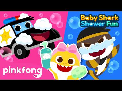 Những Khách Hàng Bẩn Nhất Thế Giới! | 🧼 Tắm Cùng Cá Mập Baby | Pinkfong Official (The World's Dirtiest Customers! | 🧼 Bath Time with Baby Shark | Pinkfong Official)