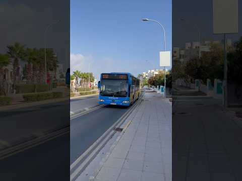Paphos Bus Line 612 Mercedes Benz Citaro Tombs of the Kings Bus Station - Paphos Airport, Cyprus