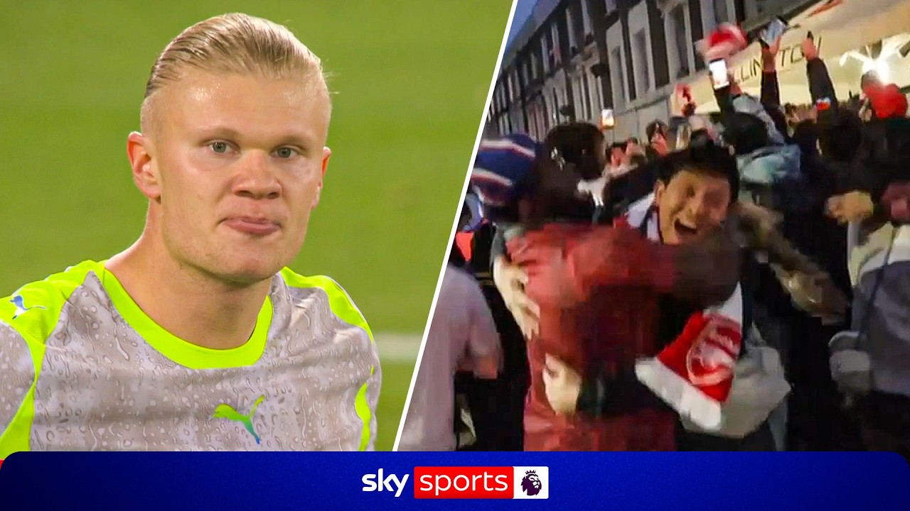 ARSENAL ARE THE 2025/26 CHAMPIONS | SCENES after Man City draw at Bournemouth