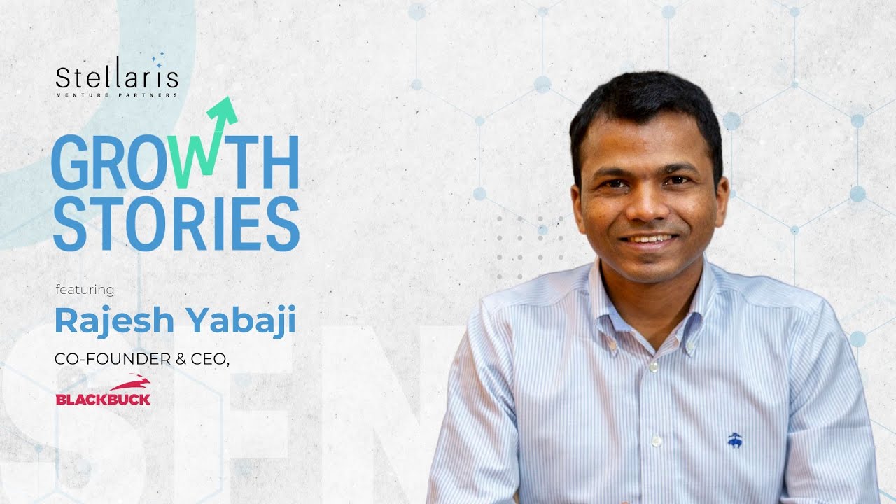 Rajesh Yabaji's BlackBuck: Revolutionizing Trucking for a Smoother Road Ahead!