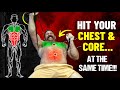 Single Kettlebell Chest Routine Blasts Your CORE Too! | Coach MANdler