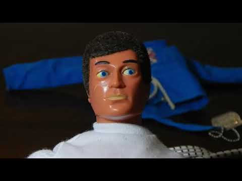 Palitoy Vintage blue pants Action Man Head Repair