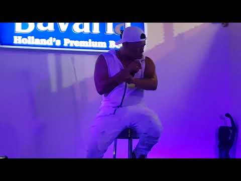 Limay Blanco at the Black and White bar in Havana