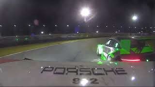 Porsche 912 night onboard 2020 Daytona 24 Hours