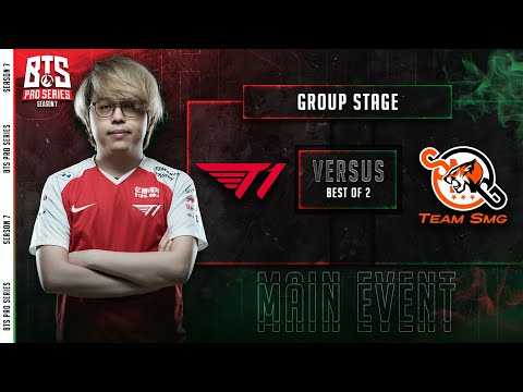 T1 vs Team SMG Game 2 (BO3) | BTS Pro Series Season 7