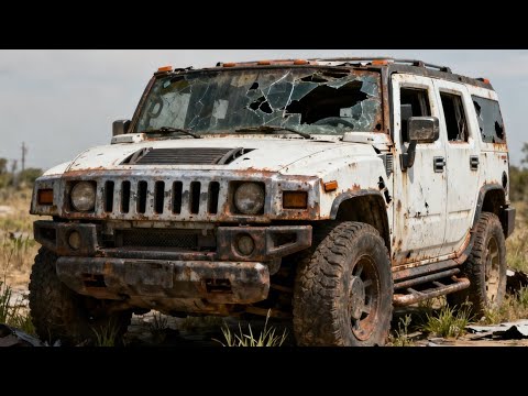 RESTAURACIÓN DEL GRAN COCHE CLÁSICO AMERICANO HUMMER H2.