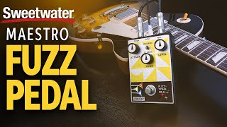 Video thumbnail for Maestro Fuzz-Tone FZ-M Pedal Demo by Sweetwater