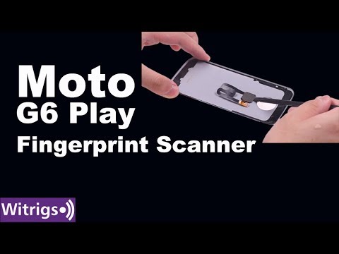 Moto G6 Play Fingerprint Scanner Replacement | Repair Guide