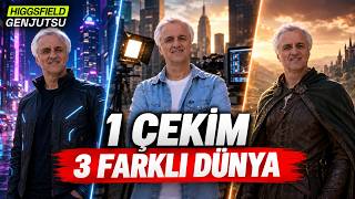BU VİDEOYU TEKRAR ÇEKMEDİM! Yapay Zeka Her Şeyi Değiştirdi | Higgsfiel