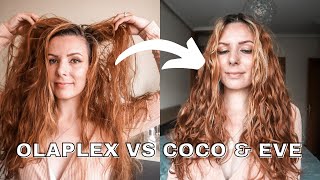 Testing @CocoEve Bond Building Treatment against Olaplex Bond Building Treatment