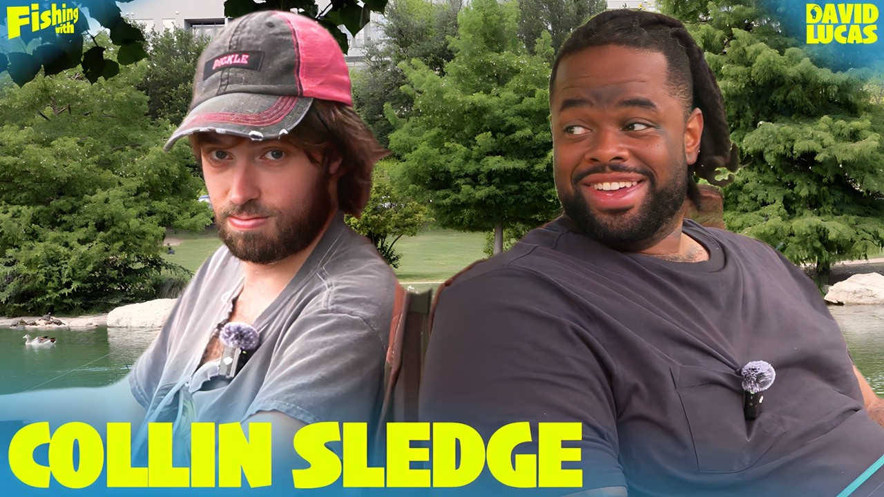 Collin Sledge Gets Hit in the Head With a Fishing Pole | Fishing with David Lucas