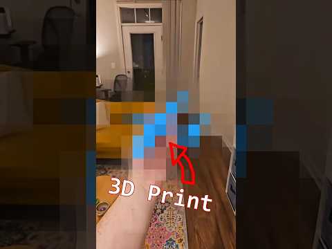 3D Printed Flying Glider Toy + Launch Test