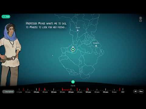 Heaven's Vault Map Screen