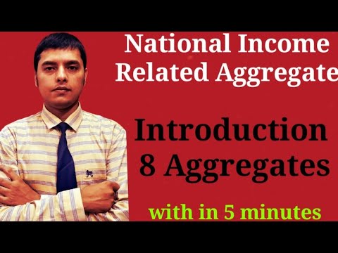 National Income And Related Aggregate | National Income And Accounting | Introduction | 8 Aggregates
