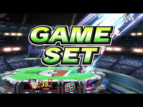 WF (Greninja) Vs. Sparg0 (Cloud) [Online MM]