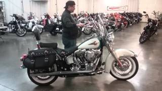 2016 FLSTC Heritage Softail with Vance & Hines Sof