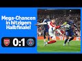 FC Arsenal 0 1 Paris Saint Germain Highlights UEFA Champions League