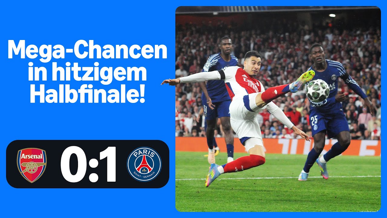 FC Arsenal 0:1 Paris Saint-Germain | Highlights - UEFA Champions League