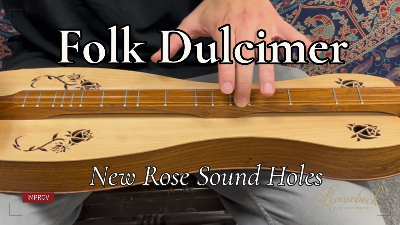 Roosebeck Grace Mountain Dulcimer, 4-String Rosewood