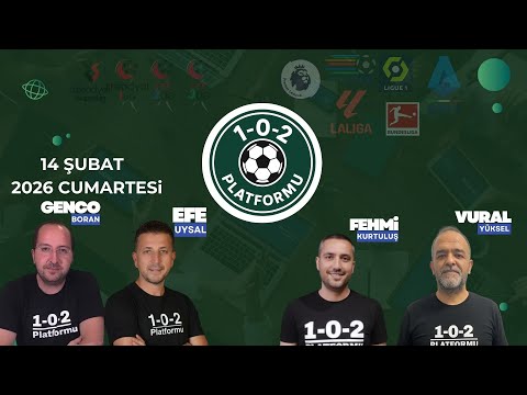 14 Şubat Cumartesi Futbol Fırtınası Başlıyor! | 1-0-2 Platformu | Kazandıran Analizler!
