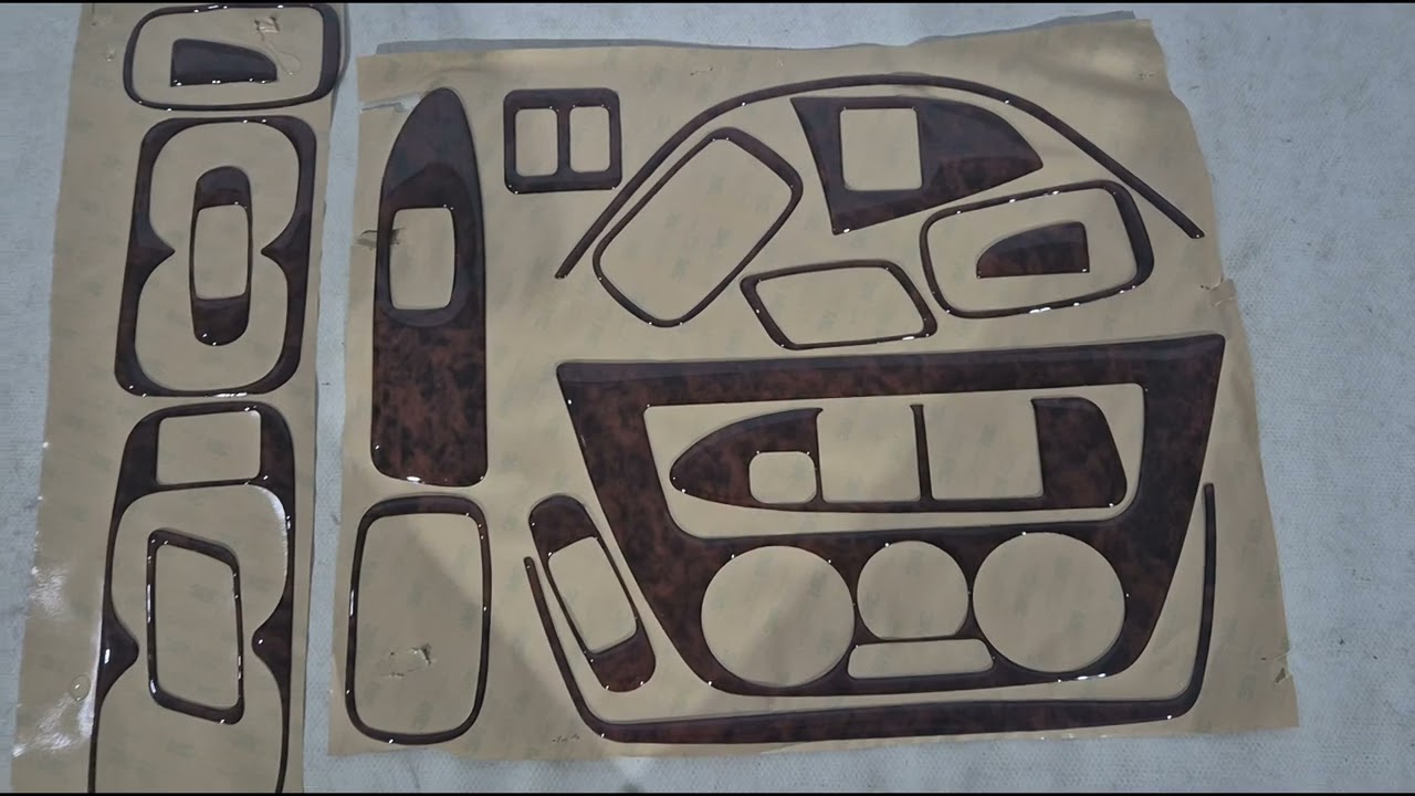 Накладки на панель приборов V2 (Meric) Video 1