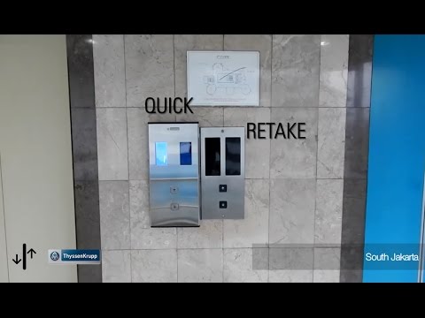 [R1] New ThyssenKrupp Traction Elevator in Jakarta